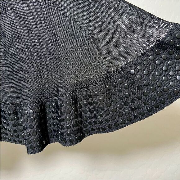 Alaia Azzedine Paris Apron Dress Black Sleeveless Fit Flare A-line 38 XS NWT - Picture 6 of 17